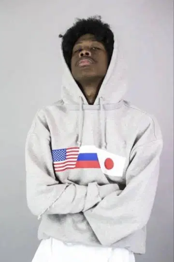 고샤 루브친스키 국기 후드티