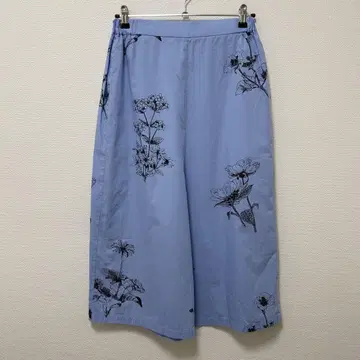 미즈이로 인드 flower print culotte pants 블루