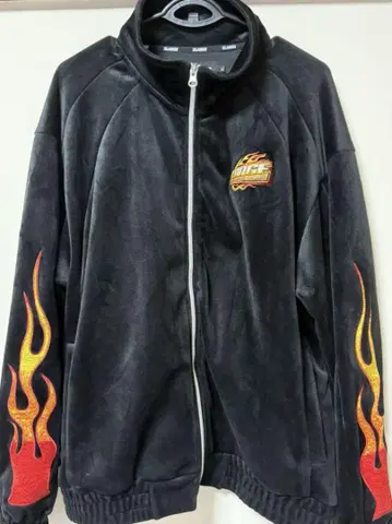 XLARGE 벨로아 트랙 자켓 팬츠 블랙 셋업