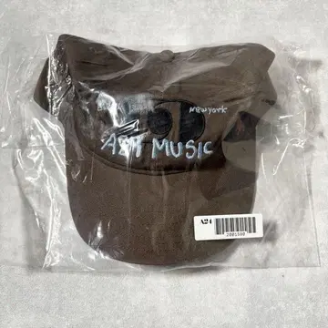 새상품 미사용 Brown A24 Music Hat 브라운 캡