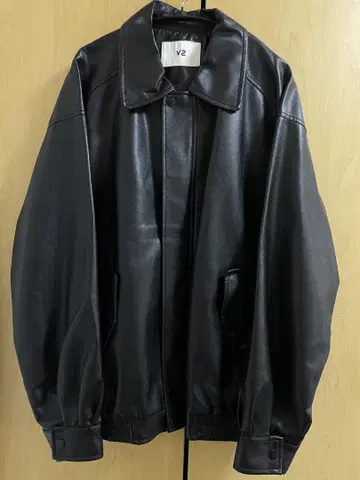 블랙 가죽 자켓