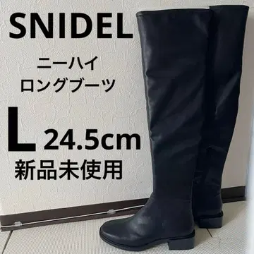 낮은 굽 플랫 니하이 롱 부츠 부츠 긴 편안한 착용감