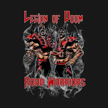 [ T셔츠 ] Legion of doom 로드 워리어즈 프로레슬링 XL
