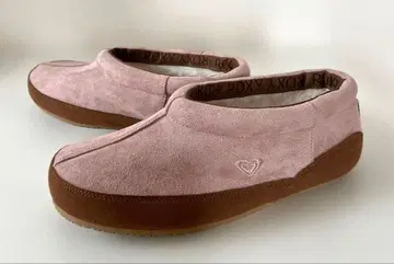 ROXY 핑크 스웨이드 슬립온