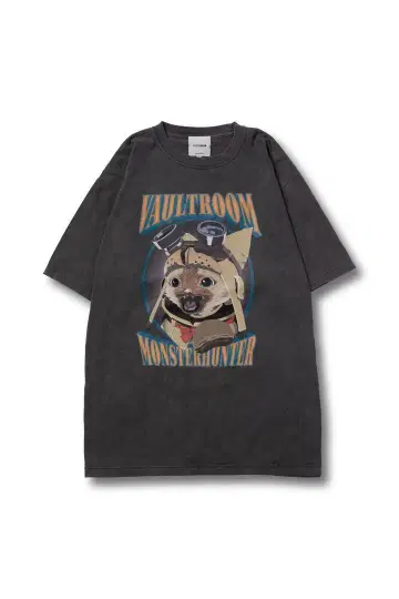 AIROU TEE CHARCOAL size M