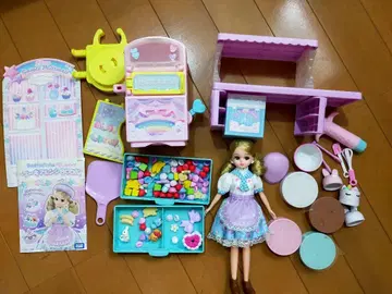 리카짱 유메deco 파티시에 폼폼 휘핑 인형 세트