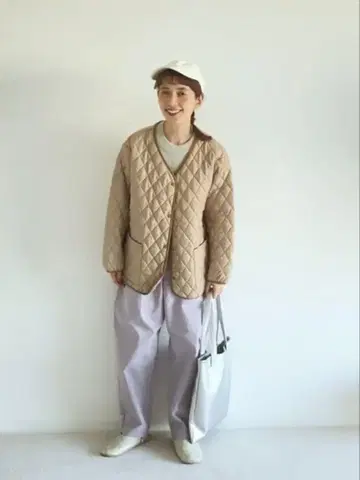 studioCLIP 퀼팅 자켓