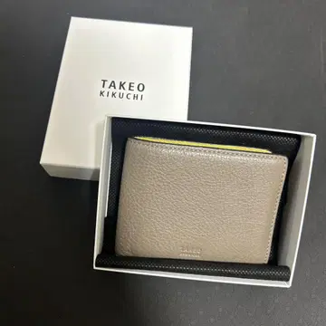 TAKEO KIKUCHI 이단 접이식 지갑