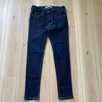 BRAPPERS 스키니 데님 다크 블루