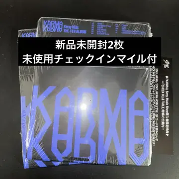 스키즈 KARMA 컴팩트 미개봉 새상품 체크인마일 소니뮤