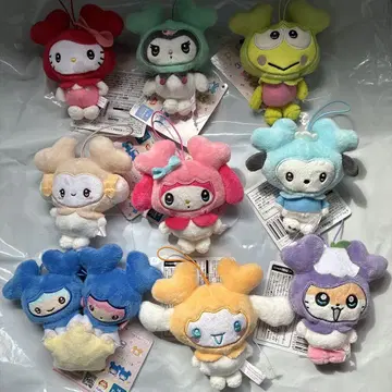 트와이스 산리오 마스코트 gigo 한정판 컴프 세트