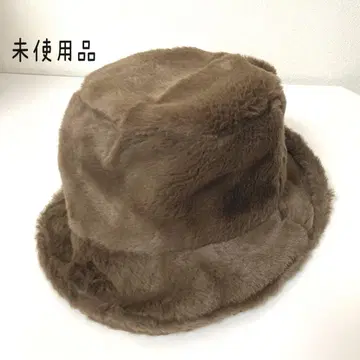 COLOR TOKYO ACCESSORIES 퍼 버킷 햇 미사용품
