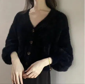 [ 새상품급 ] celon 블랙 가디건
