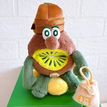 제스프리 키위 브라더스 키링 봉제 인형 Zespri