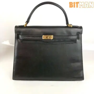 레트로 클래시컬 디자인 핸들 백 블랙 브랜드 여성용