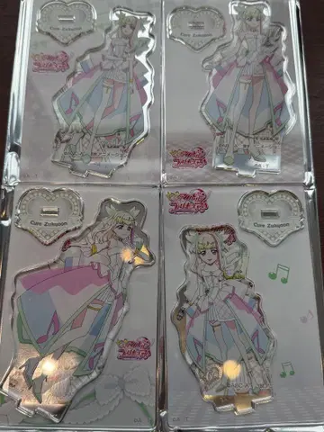 부르주라 큐어즈큔 아크릴 스탠드 4개 세트