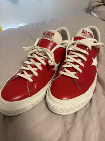 CONVERSE 원스타 레드 스니커즈 8