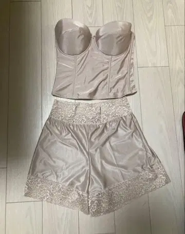 베이지 브라이덜 이너 세트