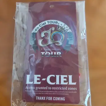 L'Arc~en~Ciel 30th Anniversary TOUR 패스