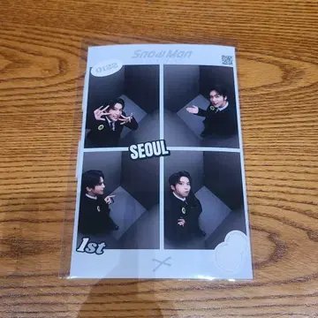 Snow Man 1st Pop Up 한국 한정판 사진 눈 메구로 렌