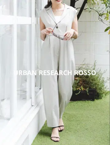 미사용 URBAN RESEARCH ROSSO 테일러 칼라 올인원