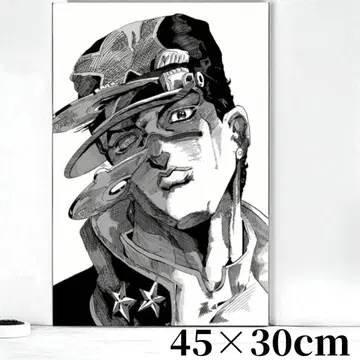 JOJO 쿠죠 죠타로 캔버스 아트 포스터 죠죠의 기묘한 모험