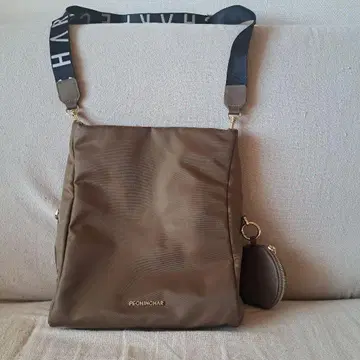 PECHINGHAR 브라운 숄더백