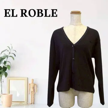 zG302 [ L ] EL ROBLE 가디건 긴팔 드롭 숄더