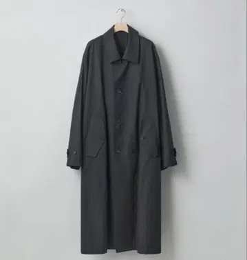 [세일 중! ] stein Overlapped Balmacaan Coat