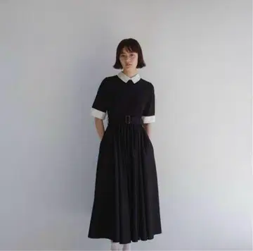 foufou 바이컬러 원피스