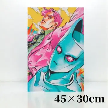 JOJO 요시카게 키라 캔버스 아트 포스터 죠죠의 기묘한 모험