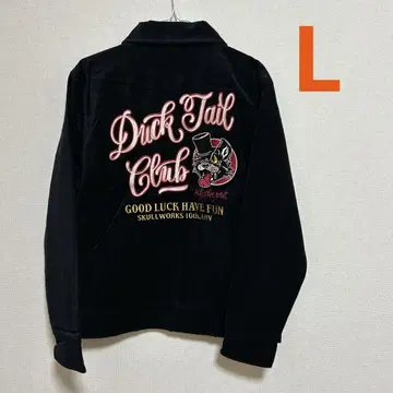 새상품 L Skullworks Duck Tail Club 벨로아