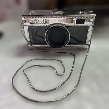 전시품 카메라형 BOX형 미니 숄더백 캐주얼 오브제로서도