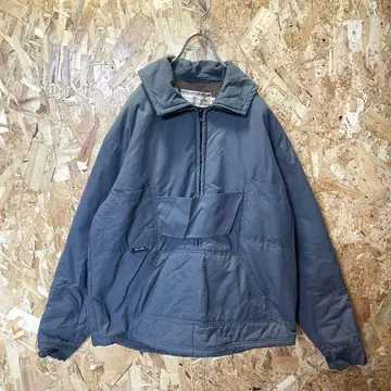 빈티지 USA제 구제 의류 하프 지퍼 밀리터리 플리스 자켓