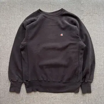 [ 90s ] champion 챔피온 리버스 위브 usa제 블랙 L