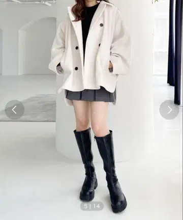Heather 롱 부츠 L
