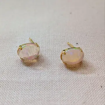 큐이큐이 오팔 귀걸이 캐치 결품