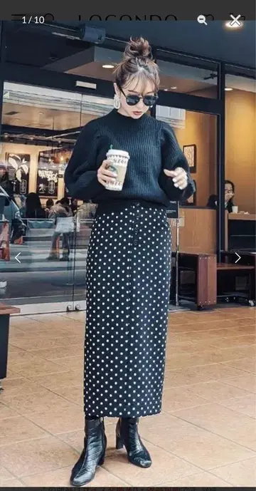 리엔다 프론트 버튼 타이트 J/W SK