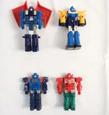 당시물 구 타카라 미크로맨 4체 세트 레어템