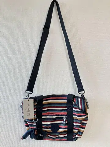 키플링 숄더백 Multi StripeBL