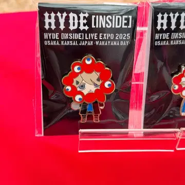 HYDE [INSIDE] LIVE EXPO 2025 핀 배지