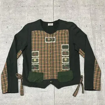 90s WONDERFULWORLD 스냅 가디건 원더풀 월드