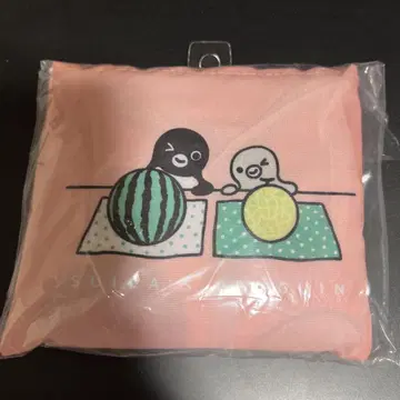 suica 펭귄 수납형 에코백 수박과 멜론
