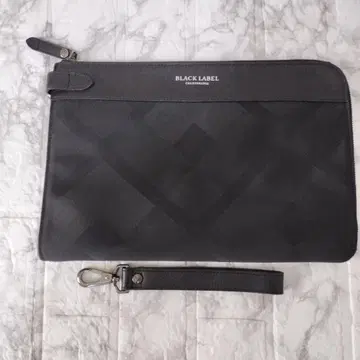 [ 새상품급 ] BLACK LABEL 클러치백 블랙
