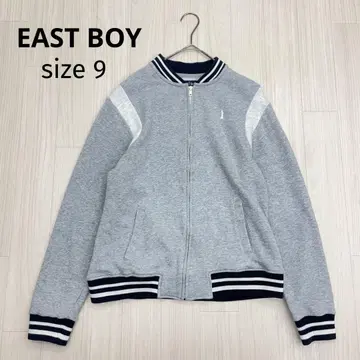 EAST BOY 이스트 보이 집업 후드티 로고 자수 9