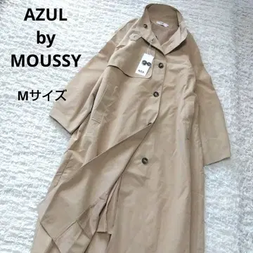 [새상품] AZUL by MOUSSY 트렌치코트 루즈한 사이즈 M
