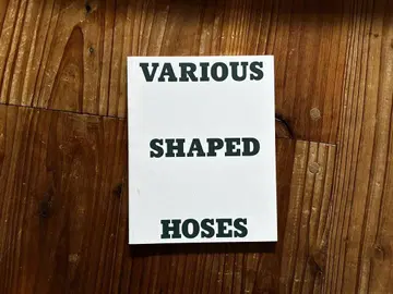 VARIOUS SHAPED HOSES 혼마 타카시