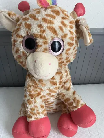 귀여운 기린 봉제 인형