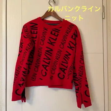 캘빈클라인 여성용 스웨터 니트 울 혼방 새상품급