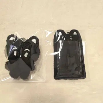 NCT 마크 애옹냥 봉제 인형 에온냥 트레이딩 카드 케이스